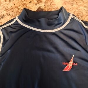 Boys swim shirt UV protection size medium 5 . Like New